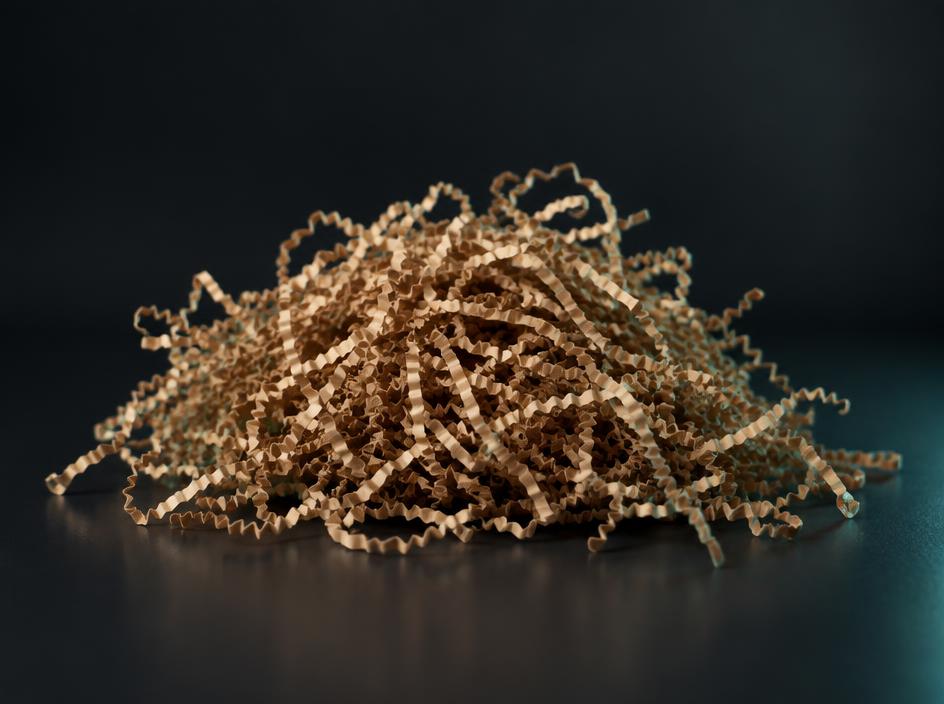 Shredded paper filler